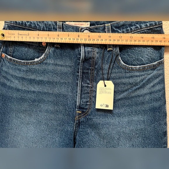 Levis Ribcage Straigth Ankle Jeans Style 726930218 Women’s Size -30x27 - Picture 11 of 13